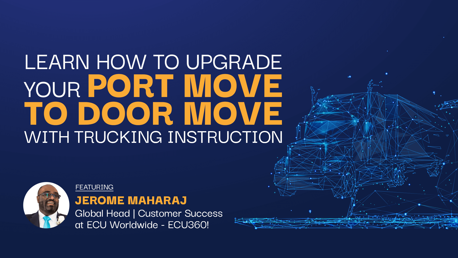 How to upgrade your Port Move to Door Move with Trucking Instructions